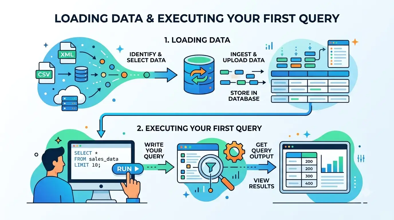 Loading Data and Running SQL Queries in Browser