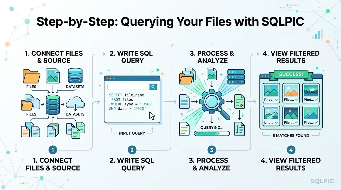 Step-by-Step Guide to Querying Files using SQLPIC